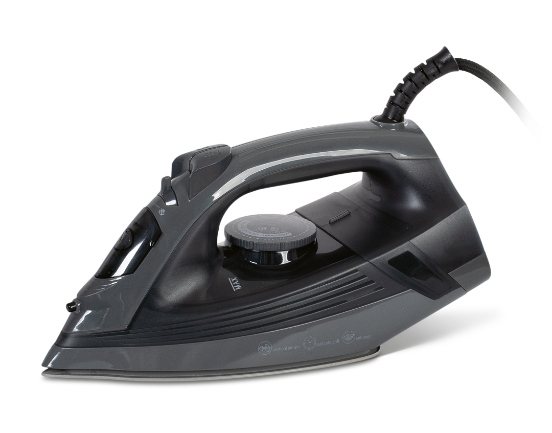 Emma steam iron Black