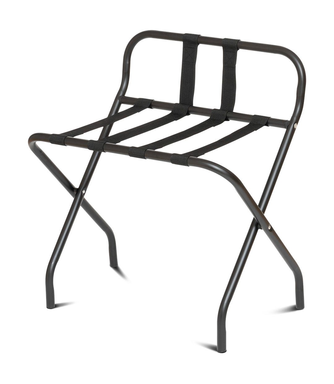 Mary luggage rack II Black with back rest