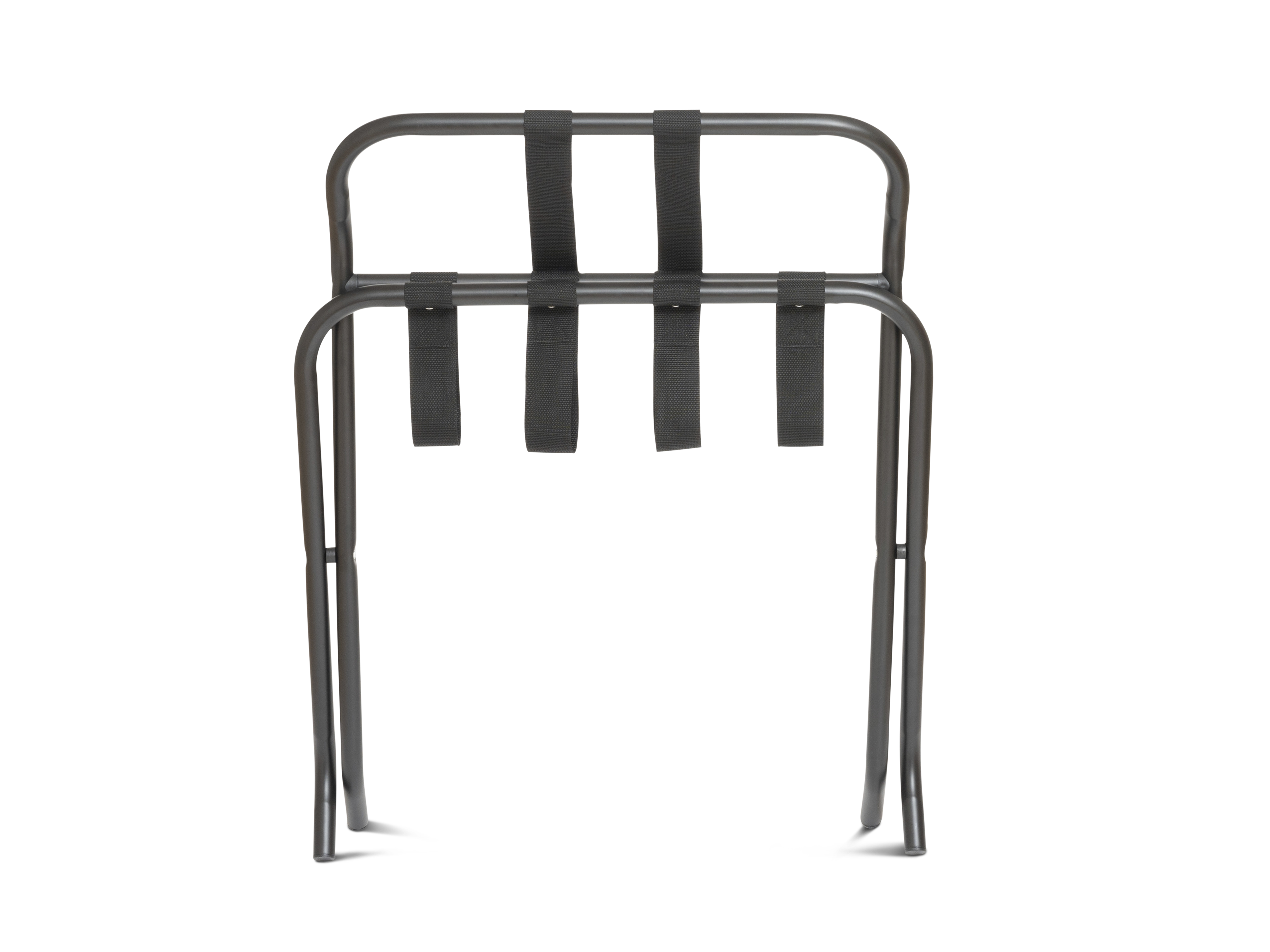 Mary luggage rack II black with back rest