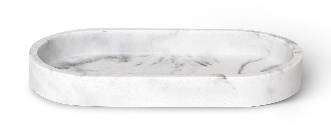 Azul Amenity tray S White Marble