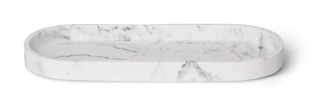 Azul Amenity tray M White Marble
