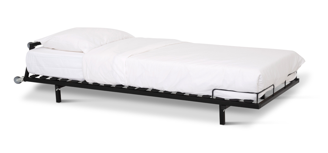 Jade Upright Bed Black