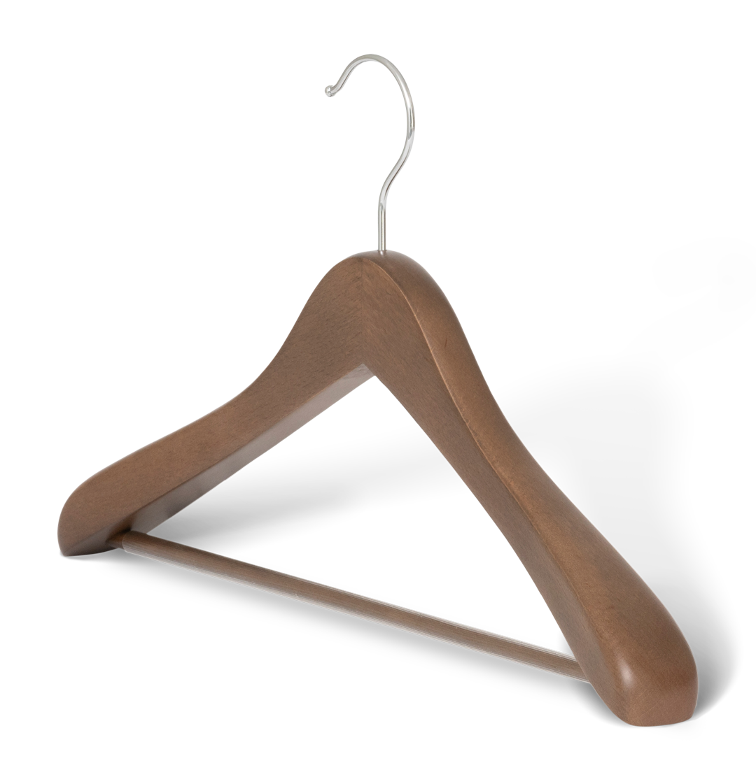 Edward Hanger with hook and bar Walnut