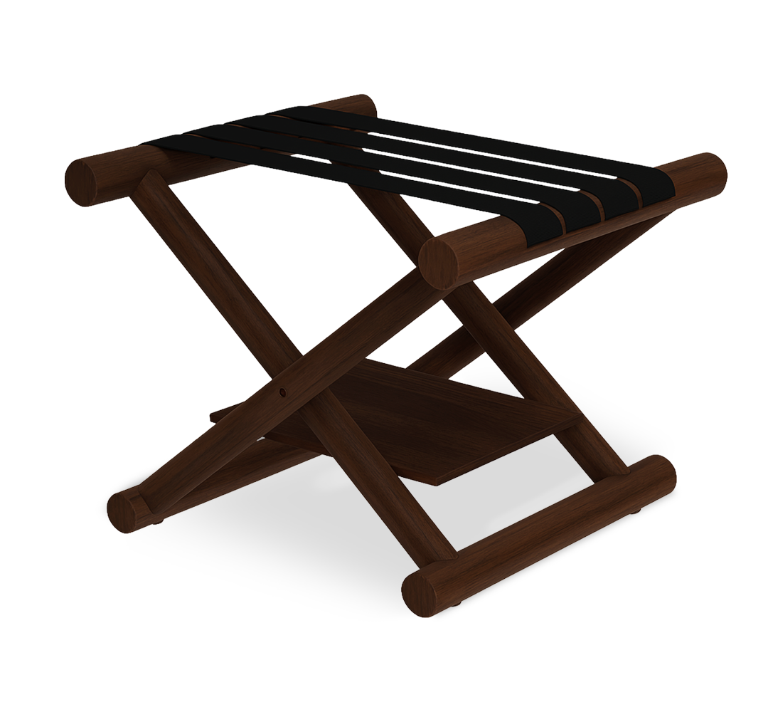 Bari Luggage rack Walnut