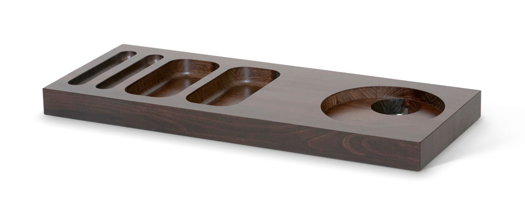 Xanthic Welcome tray Mahogany